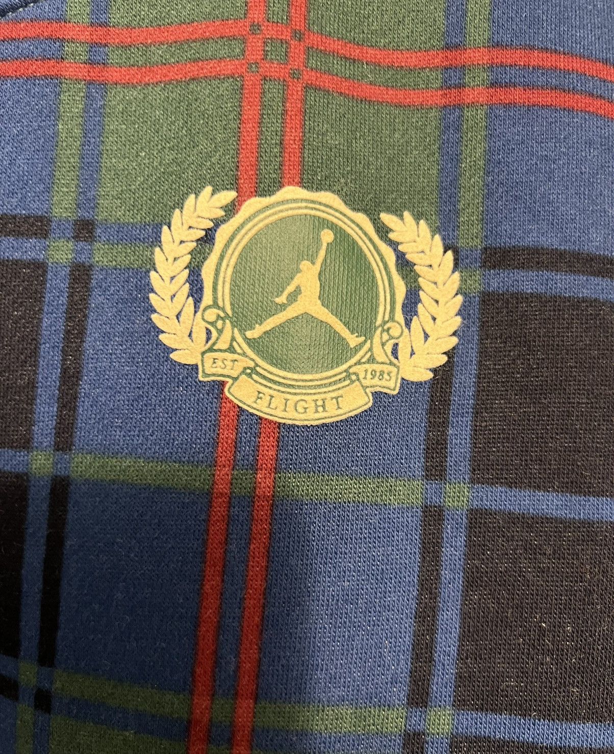 Jordan Brand × Nike Authentic Jordan Brand Brooklyn sweatsuit plaid medium women Size M / US 6-8 / IT 42-44 - 2 Thumbnail