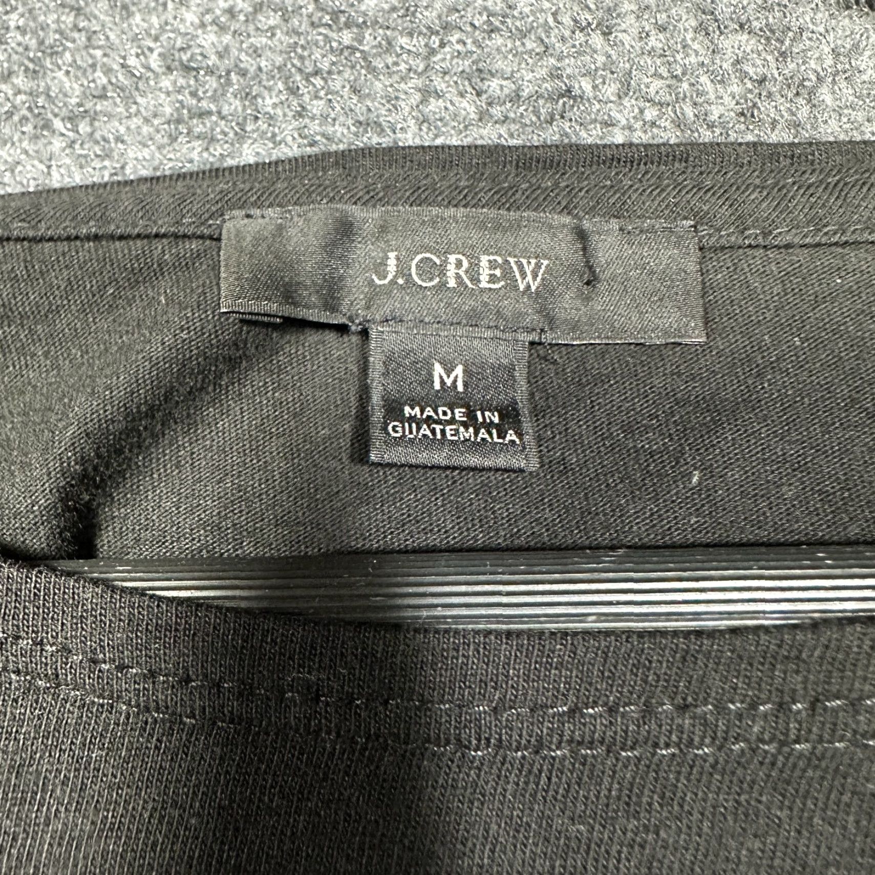 J.Crew J.CREW Shirt Womens M Black Cotton Long Sleeve Tee Shirt Size M / US 6-8 / IT 42-44 - 5 Thumbnail