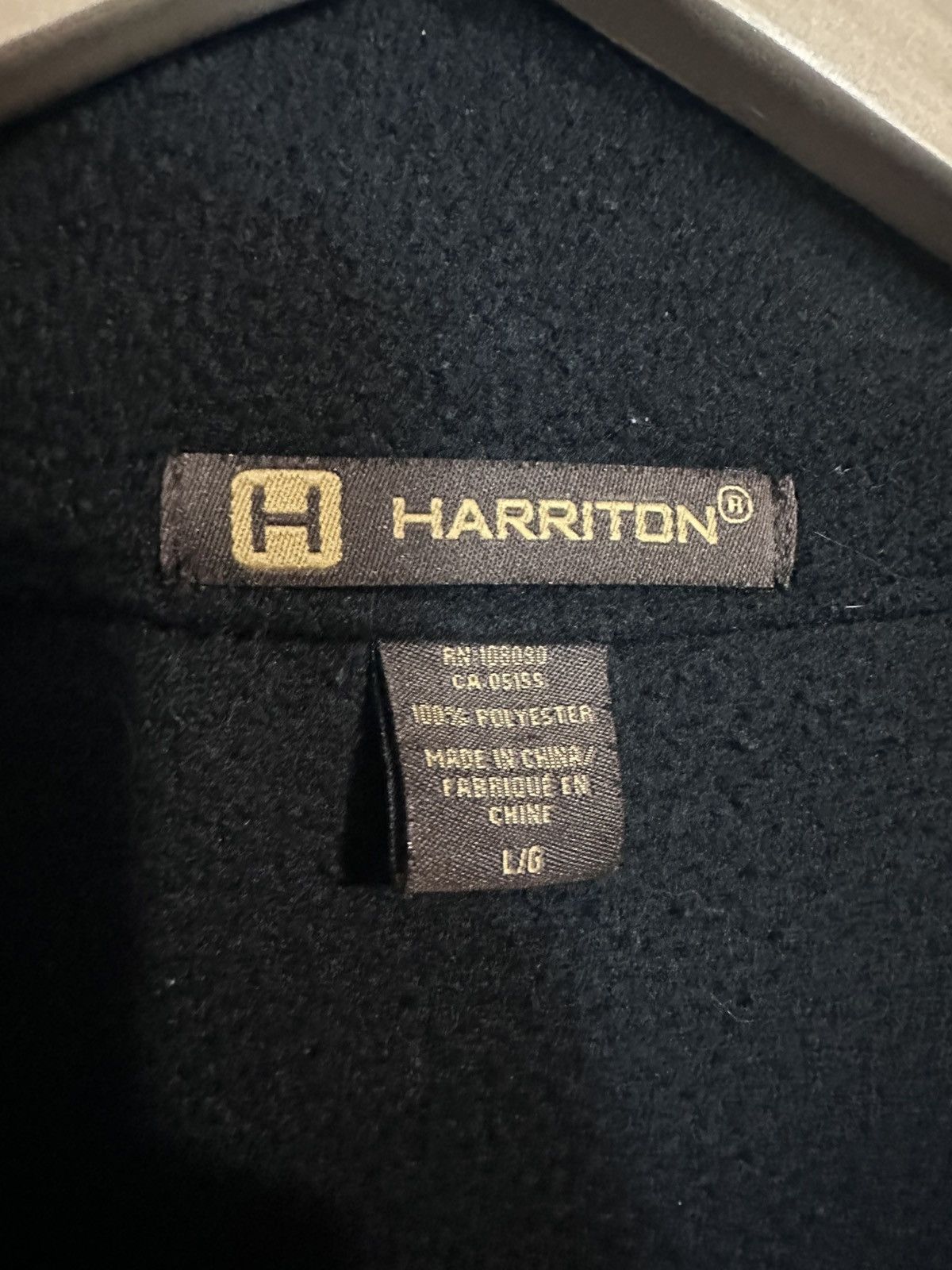 Harriton MARS Full zip fleece Size US L / EU 52-54 / 3 - 7 Thumbnail