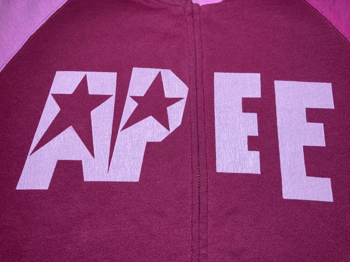 Bape 2008 Bape Apee Sta Full Zip Pink Camo Multi Hoodie Nigo Size US S / EU 44-46 / 1 - 3 Thumbnail