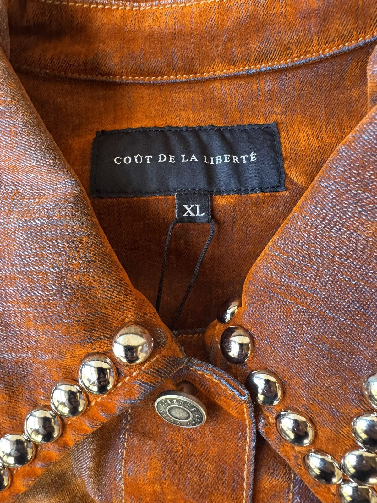 Cout de la Liberte Cout de la Libertei xl denim jacket Size US XL / EU 56 / 4 - 7 Thumbnail