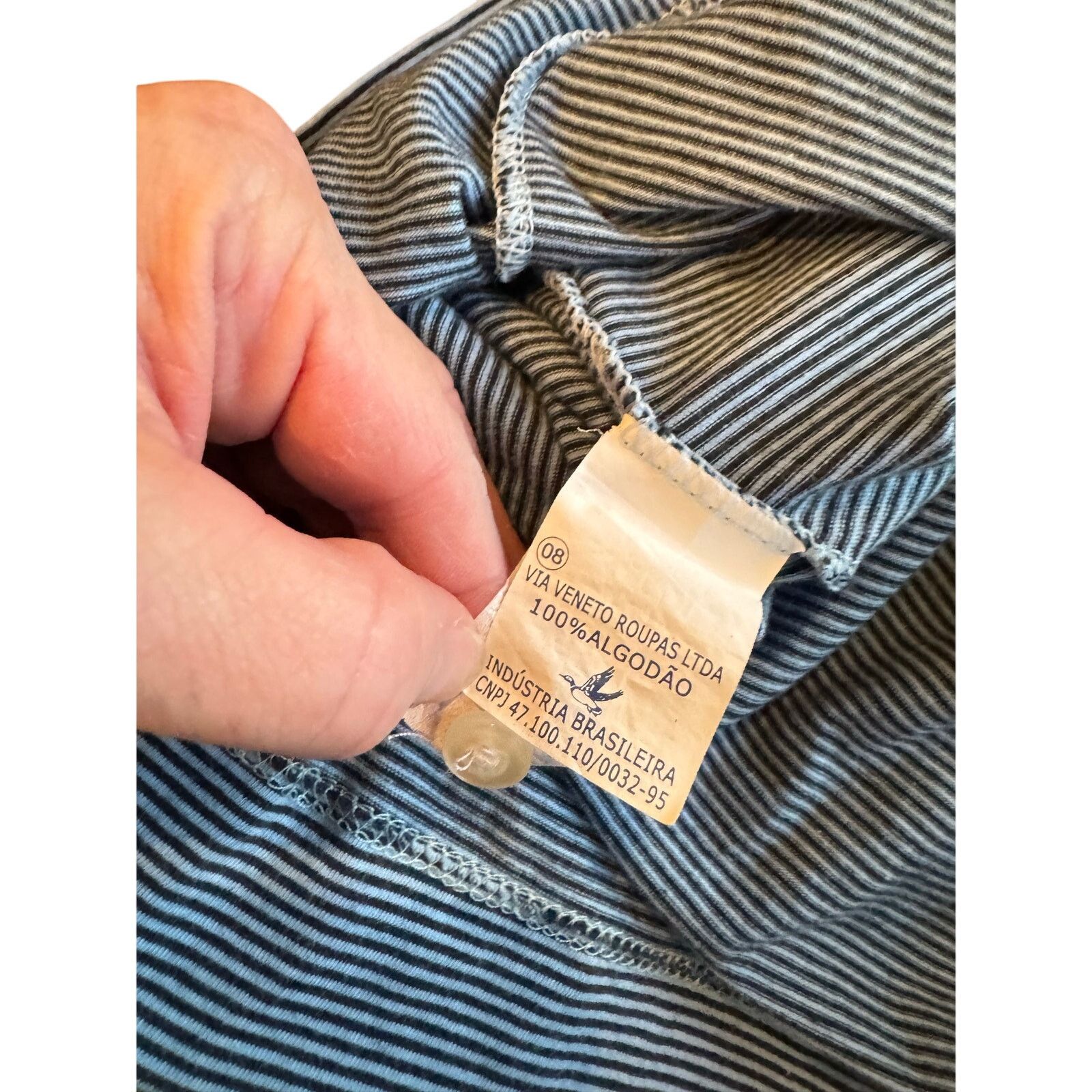Brooksfield Brookfield Rugby Striped Polo Shirt Size US XL / EU 56 / 4 - 6 Thumbnail