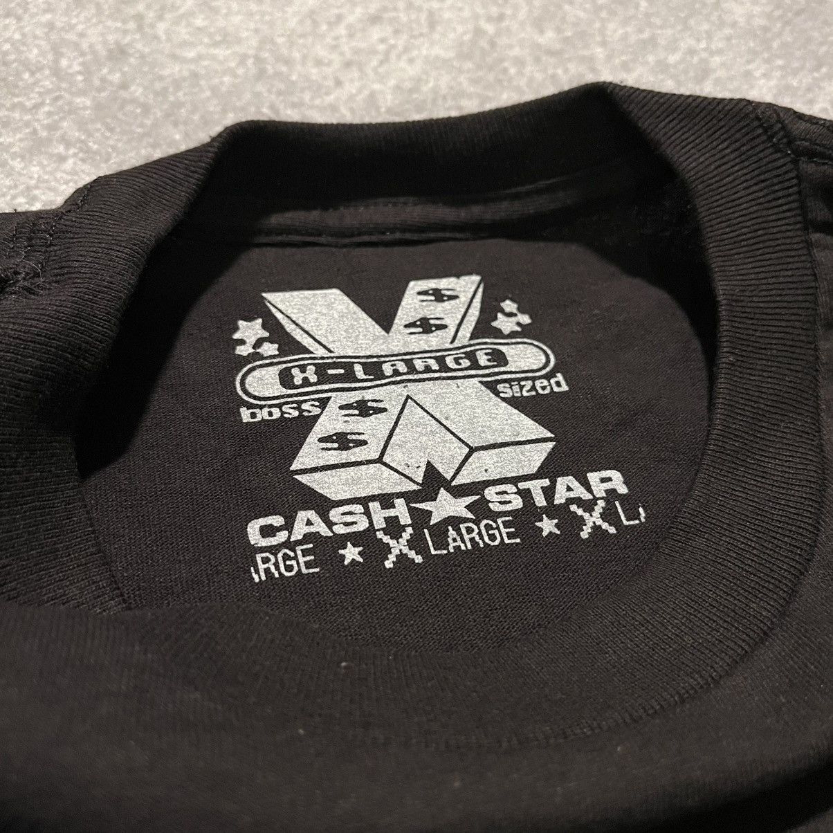 Vintage Sam Hyde Cash Star My Life Matters Bold Text Logo Tee Shirt Size US XL / EU 56 / 4 - 3 Thumbnail