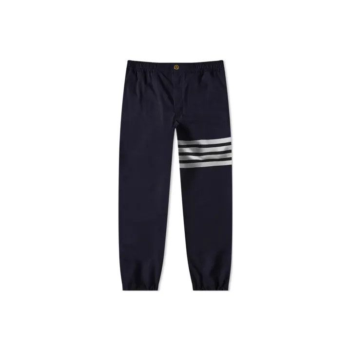 Thom Browne Thom Browne Fall 22 Four Stripe Zip Sweatpants 0079 Size US 26 / EU 42 - 1 Thumbnail