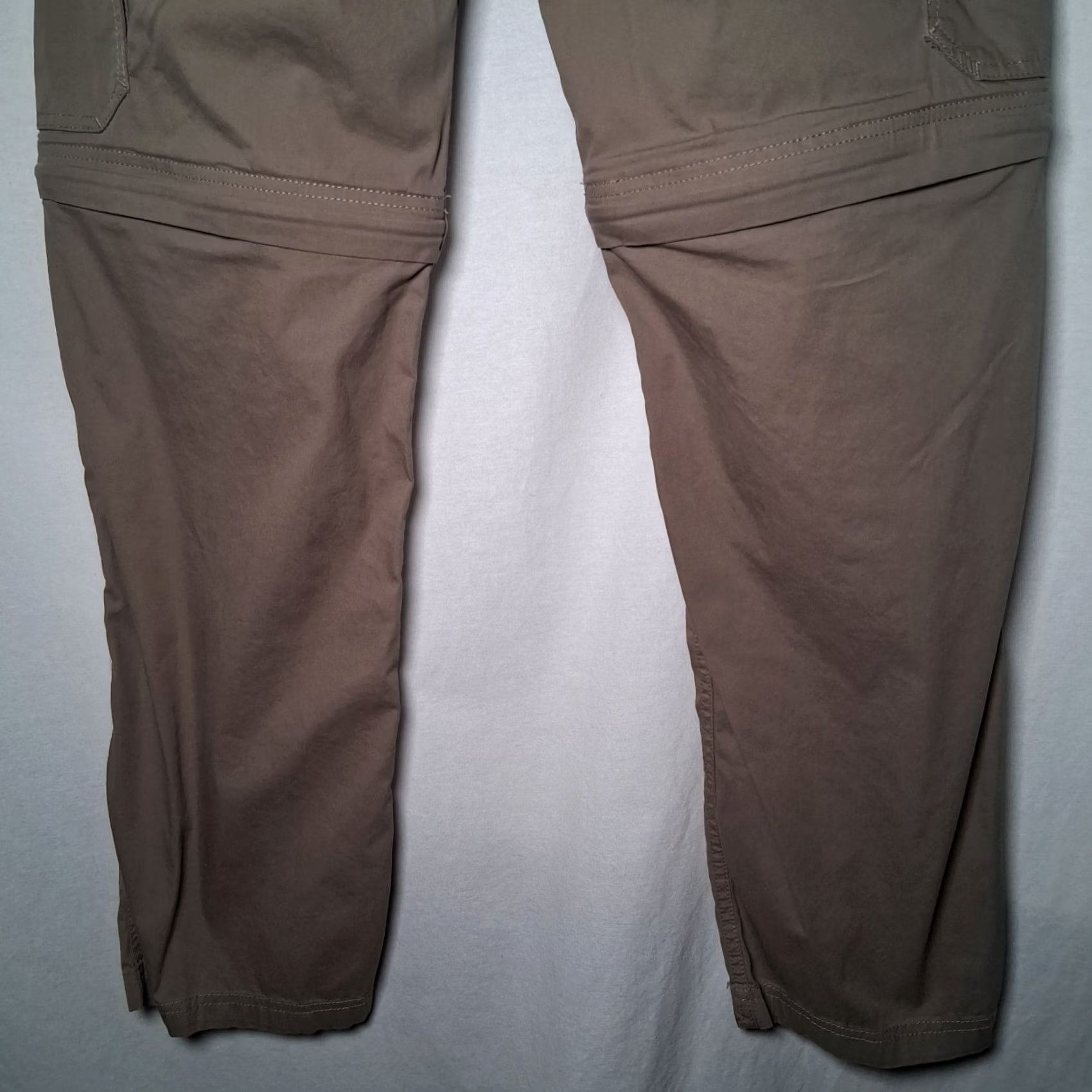 Vintage BC Clothing Co Convertible Pants Khaki Cargo Utility Hiking Hike Camp Mens 32x30 Size US 32 / EU 48 - 7 Thumbnail