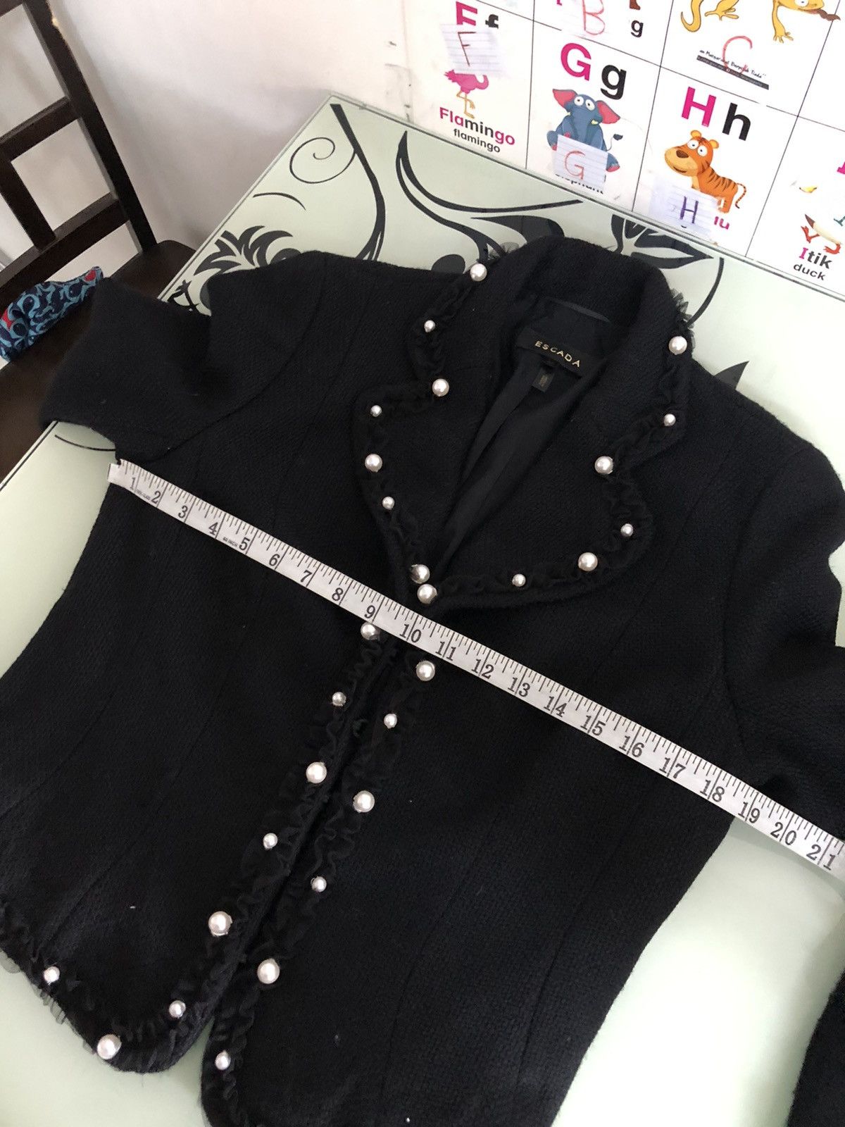 Escada Rare❗️Escada Pearl Gothic Punk Seditionaries Jacket Size S / US 4 / IT 40 - 15 Thumbnail