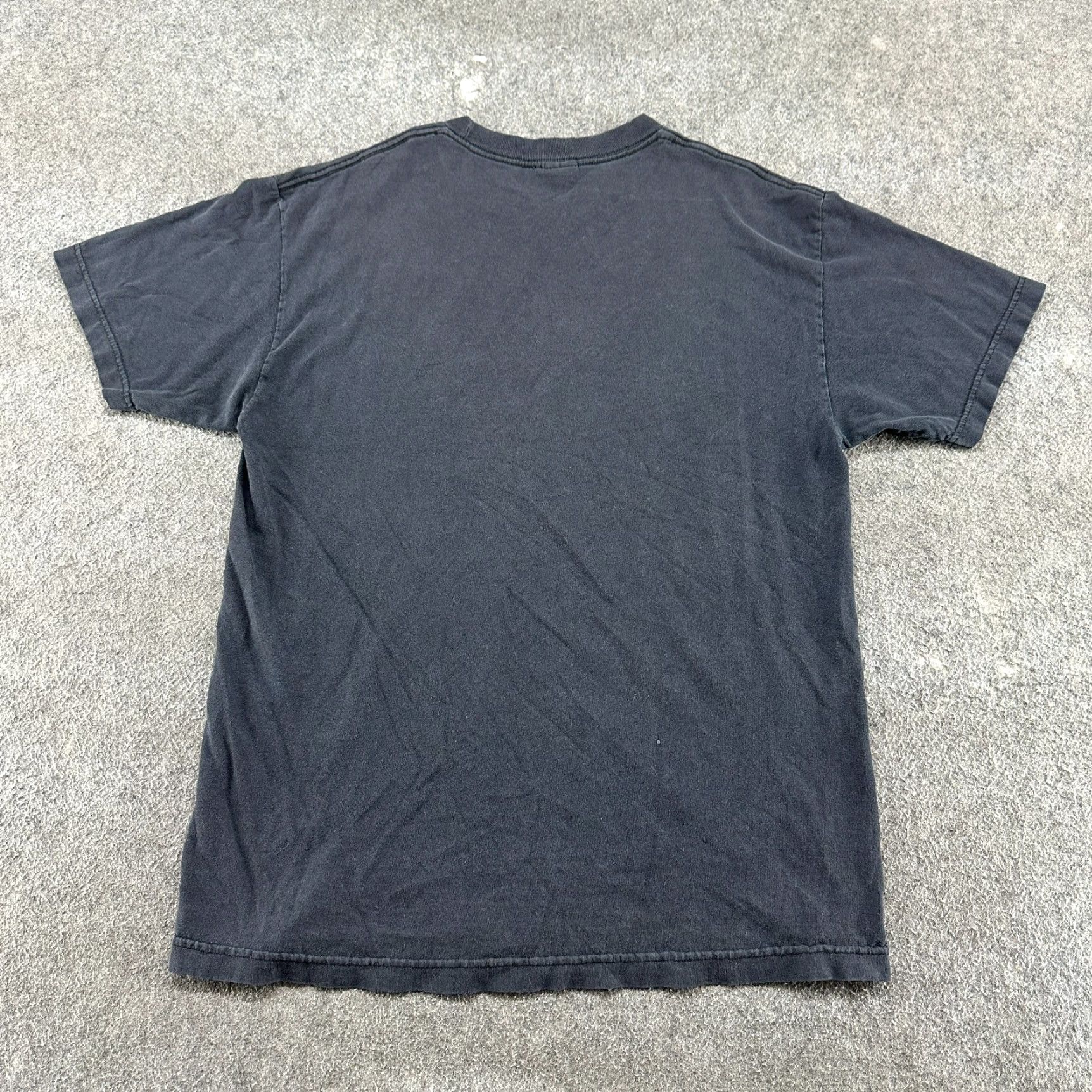 Vintage VINTAGE DC Shoes Shirt Mens L Black Spellout Logo Thrashed Grunge Skater Y2K Shirt DC Shoes Mens L Black Grunge Art 2000s Mens Shirts Size US L / EU 52-54 / 3 - 5 Thumbnail