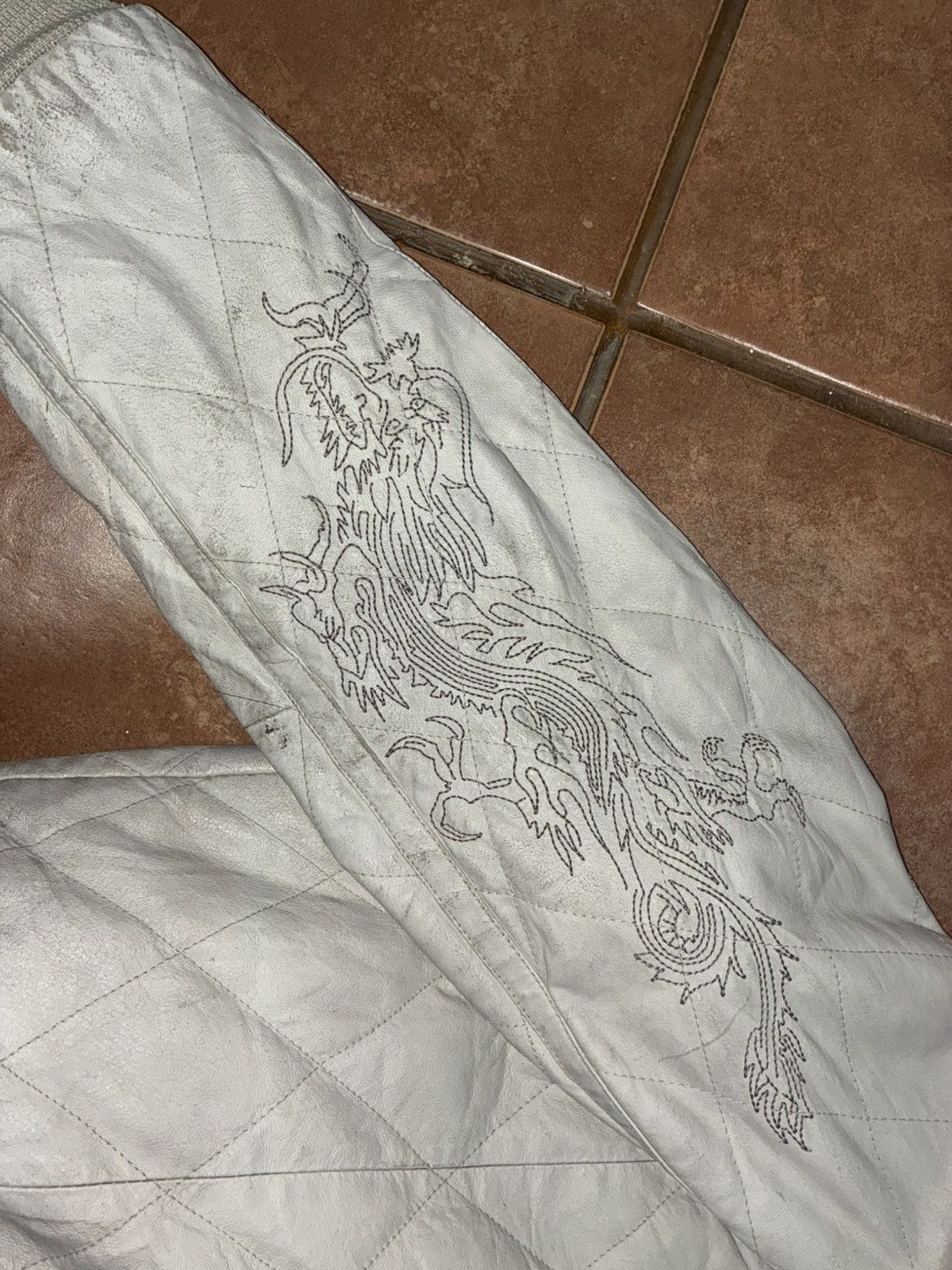 Ed Hardy Ed hardy dragon leather jacket Size US XL / EU 56 / 4 - 10 Thumbnail