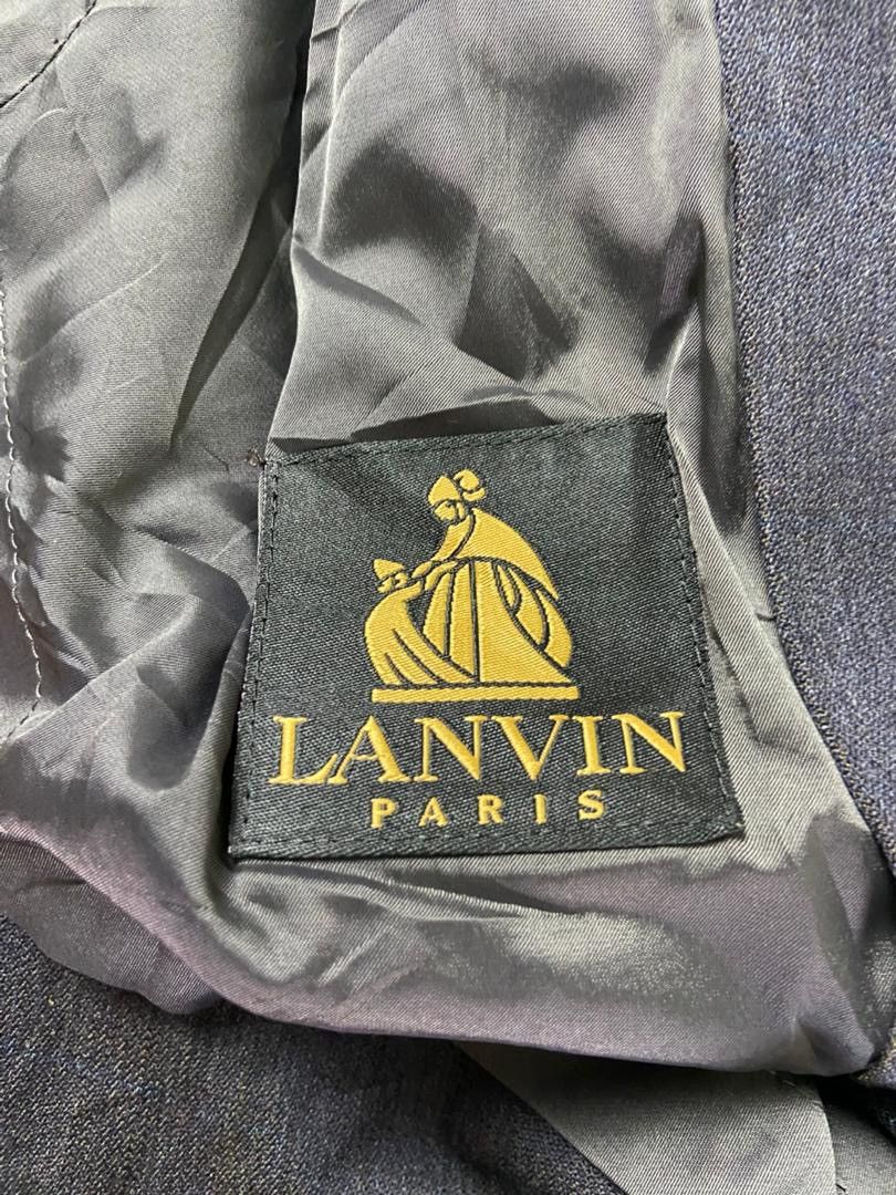 Lanvin Lanvin Paris Long Trench Coat with Hidden Button (199) Size US M / EU 48-50 / 2 - 3 Thumbnail