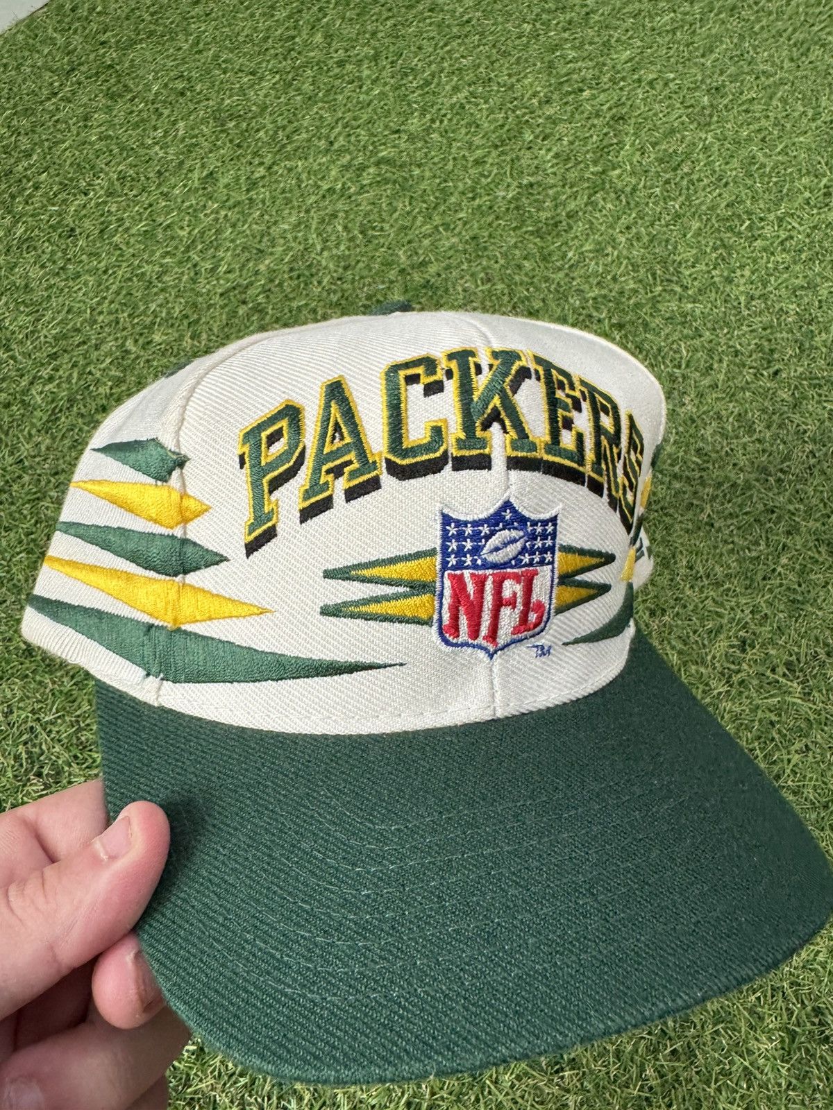 Green Bay Packers diamond cut snapback