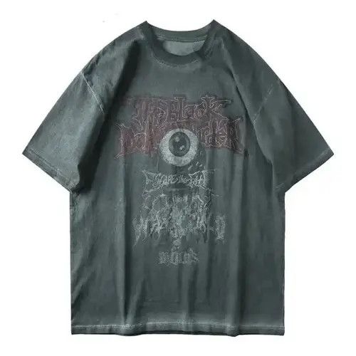 Other 90s Evil Eye Oversized Printed Vintage T Shirt Size US M / EU 48-50 / 2 - 1 Thumbnail