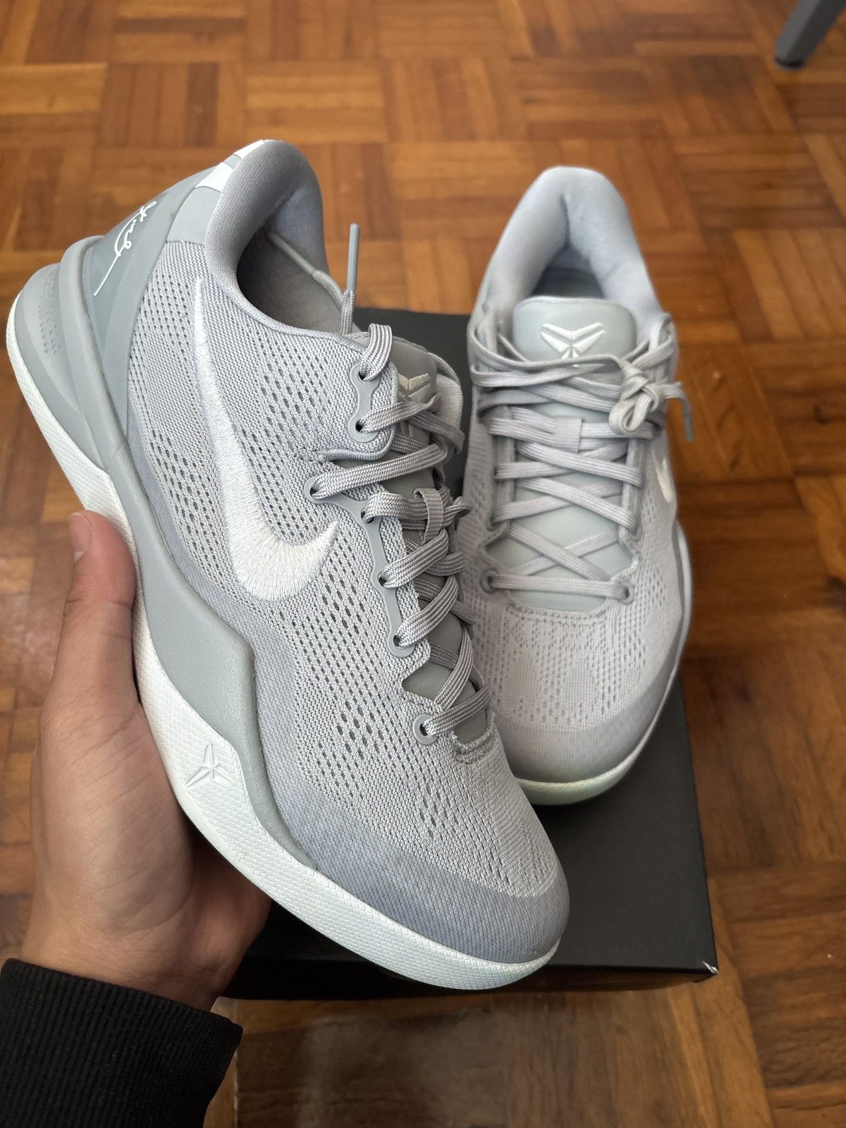 Nike Kobe 8 Protro Wolf Grey Size US 8 / EU 41 - 1 Thumbnail