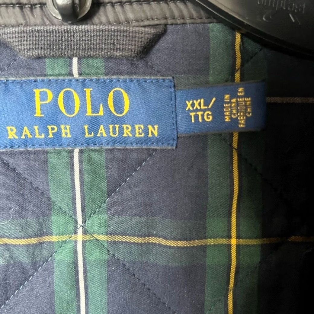 Ralph Lauren VINTAGE Ralph Lauren Vest Quilted Puffer Navy Navy Quilted Vest Mens 2XLT Big & Tall Cotton Front Pockets Button Closure Mid-Length Size US XXL / EU 58 / 5 - 2 Thumbnail