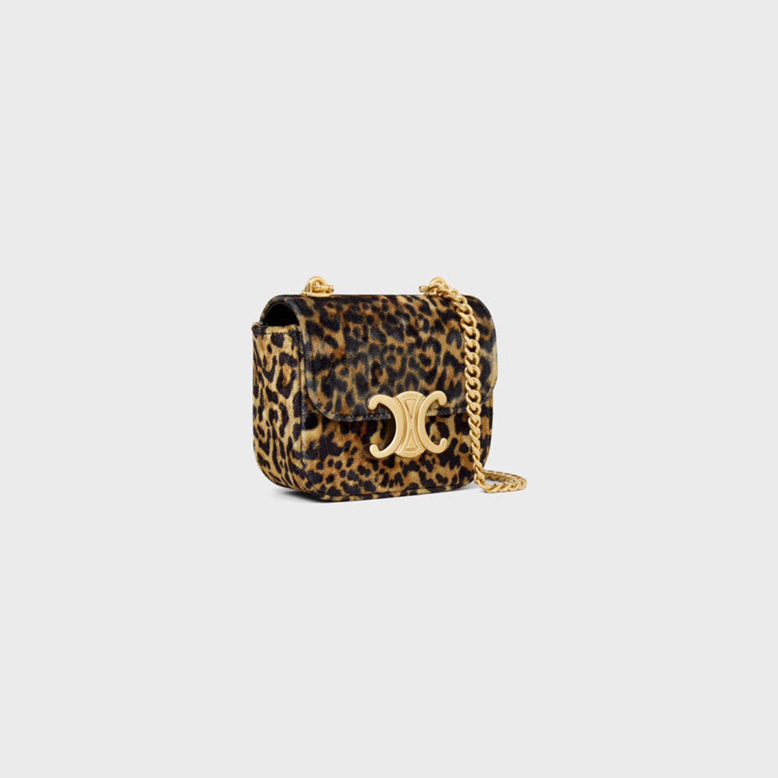 Celine Celine Claude Leopard Crossbody Size ONE SIZE - 2 Thumbnail