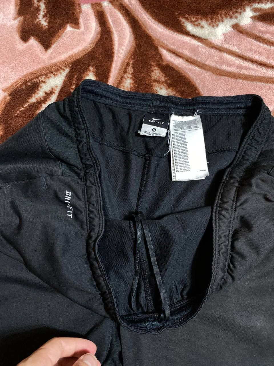 Nike × Vintage Vintage Nike Track Pants Drill Y2K style Swoosh Hype Size US 36 / EU 52 - 3 Thumbnail