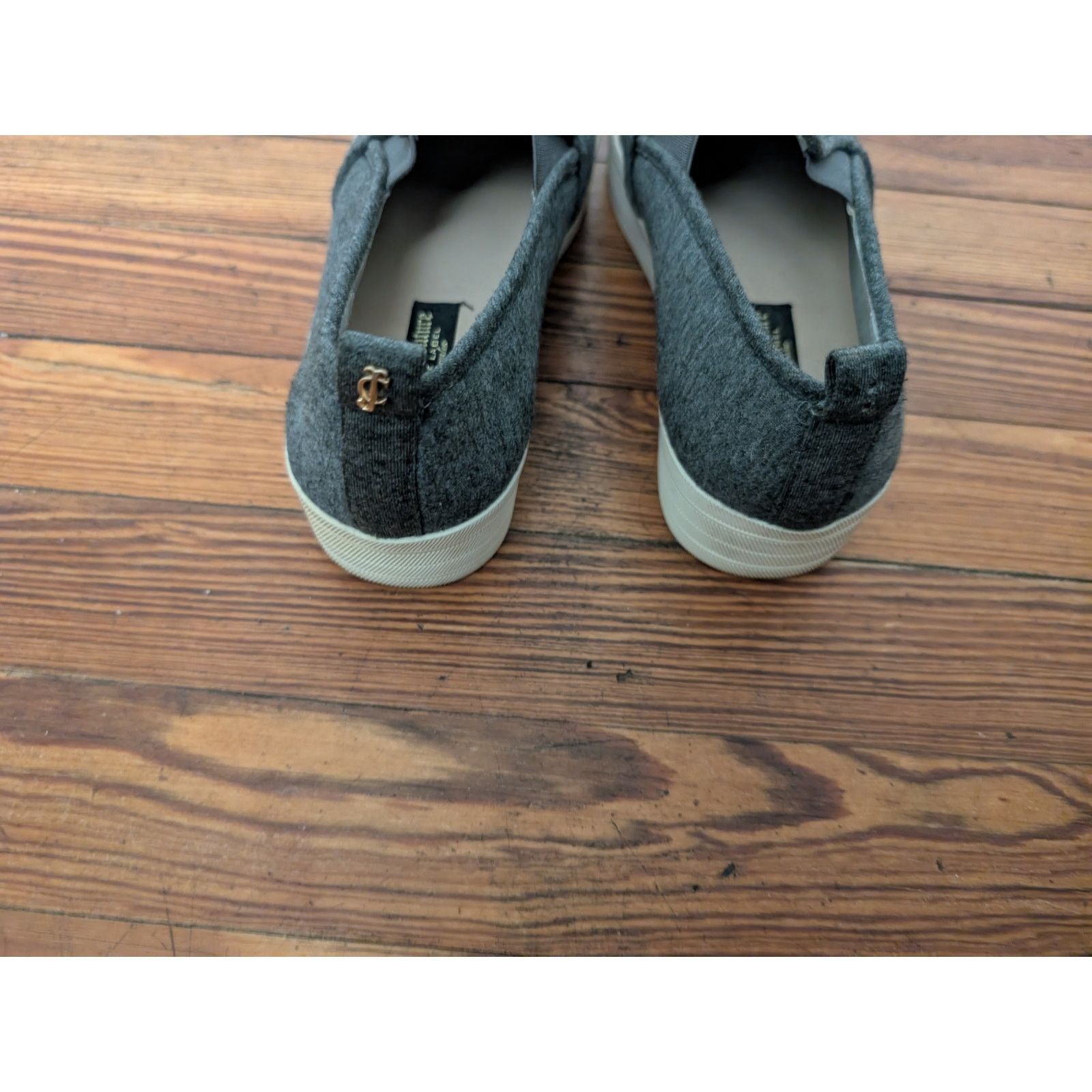Juicy Couture Juicy Couture Y2K Slip On VTG Womens F. VNGLINE Gray Shoes 7 Size US 7 / IT 37 - 8 Thumbnail