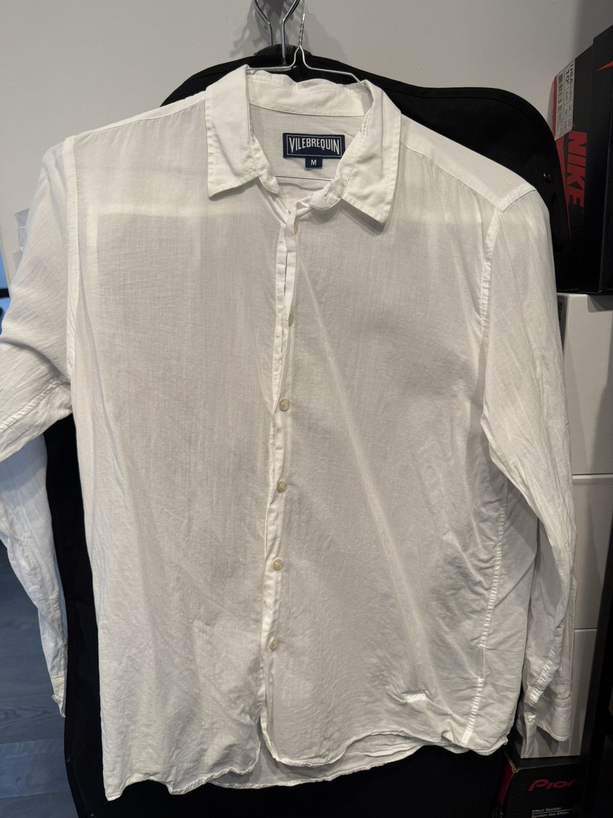 Vilebrequin Vilbrequin White Linen Shirt Size US M / EU 48-50 / 2 - 2 Thumbnail