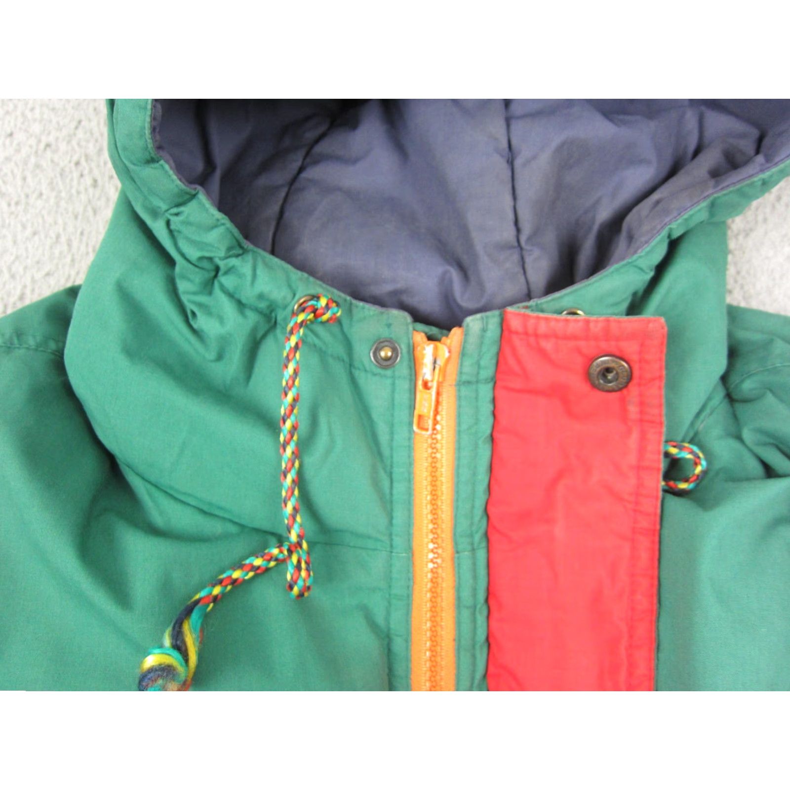 Gant VINTAGE GANT Jacket Mens XL Down Puffer Hooded Full Zip Blue Green Size US XL / EU 56 / 4 - 6 Thumbnail