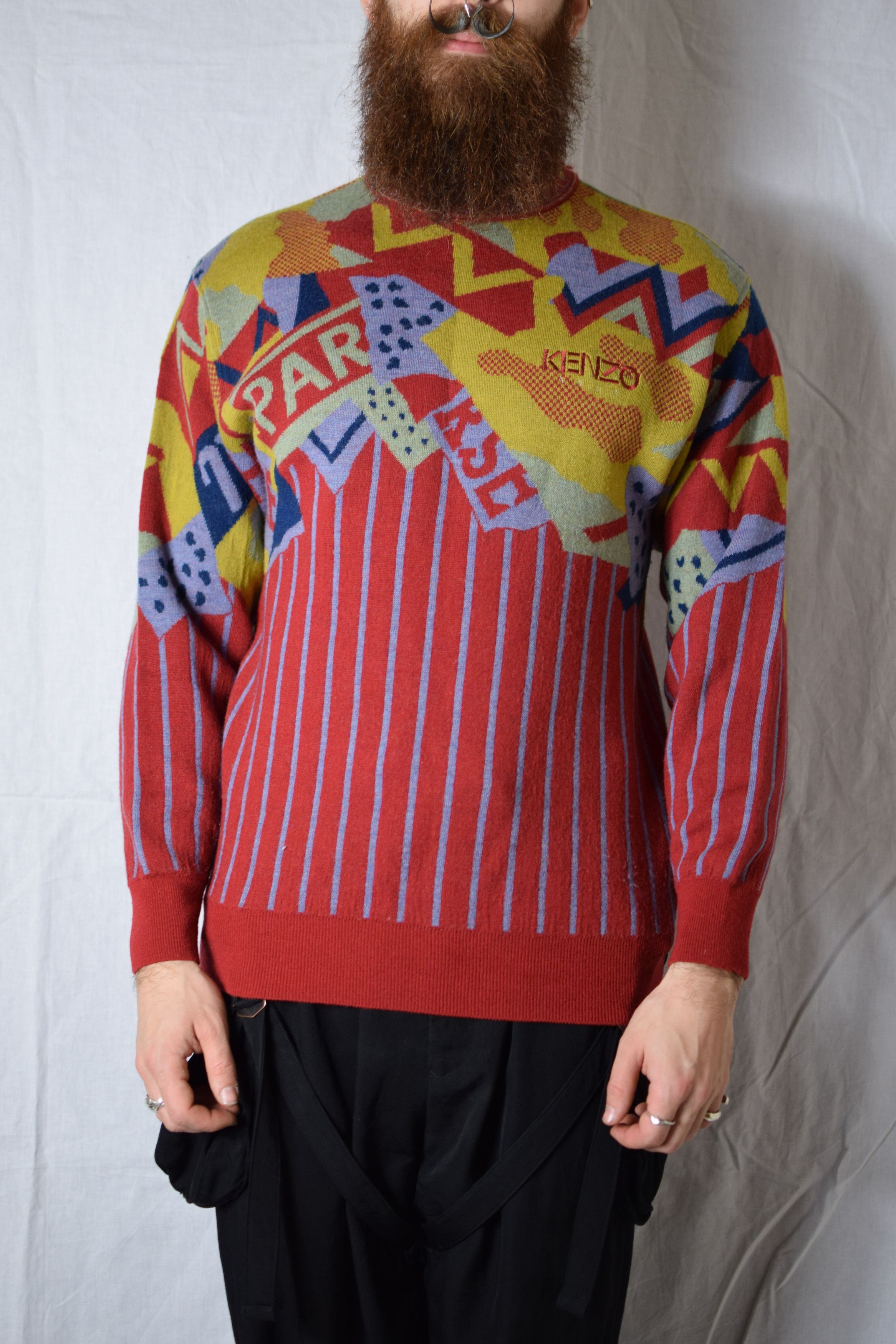 Kenzo Kenzo 90's Knit Size US M / EU 48-50 / 2 - 4 Thumbnail