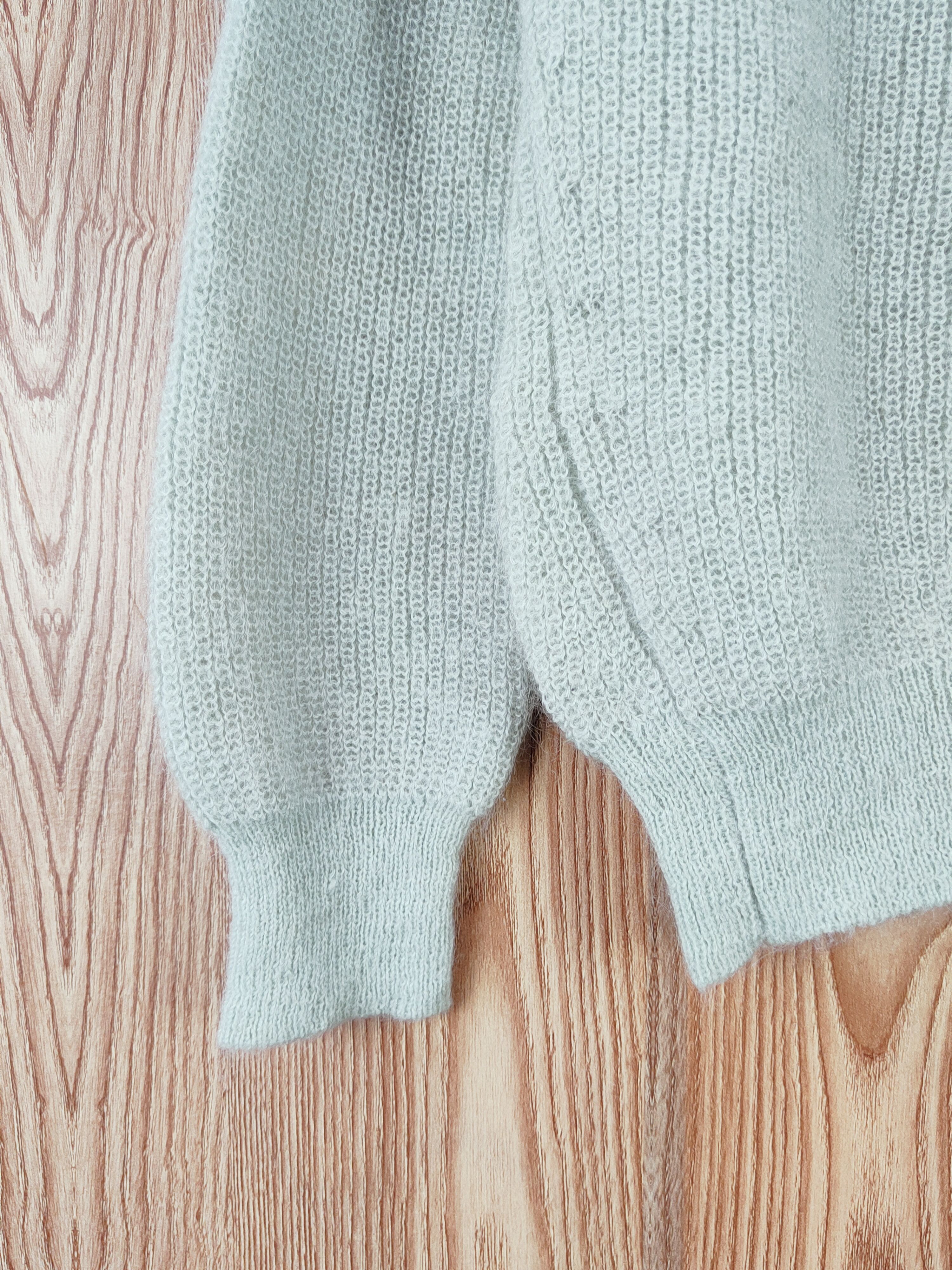 Japanese Brand × Vintage Slobe Green Knitwear Sweatshirts #W562 Size M / US 6-8 / IT 42-44 - 4 Thumbnail