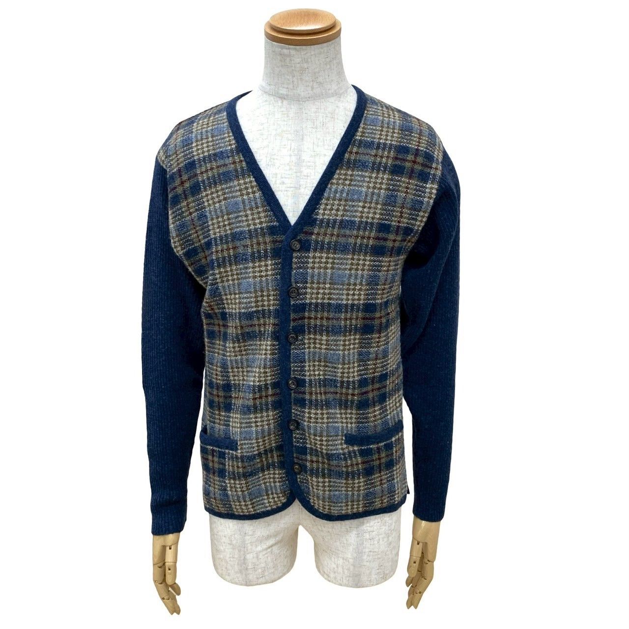Hermes Hermes Hermes Wool Cardigan Cotton Tops DUTY FREE for USA Size ONE SIZE - 1 Thumbnail