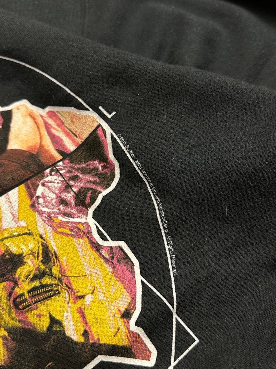 Slipknot Vintage 90s Slipknot Very Rare Mask Promo Boxy Hoodie M Size US M / EU 48-50 / 2 - 8 Thumbnail