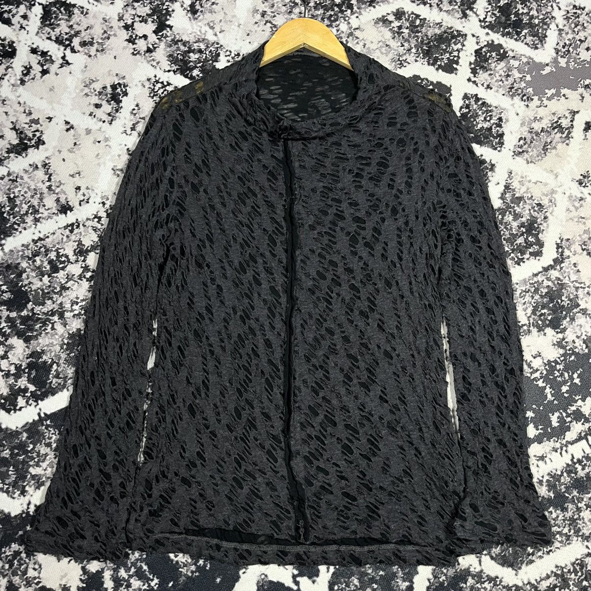 Yohji Yamamoto a25 Y’s yohji yamamoto SS2011 Distressed Net Mesh Size US S / EU 44-46 / 1 - 1 Thumbnail