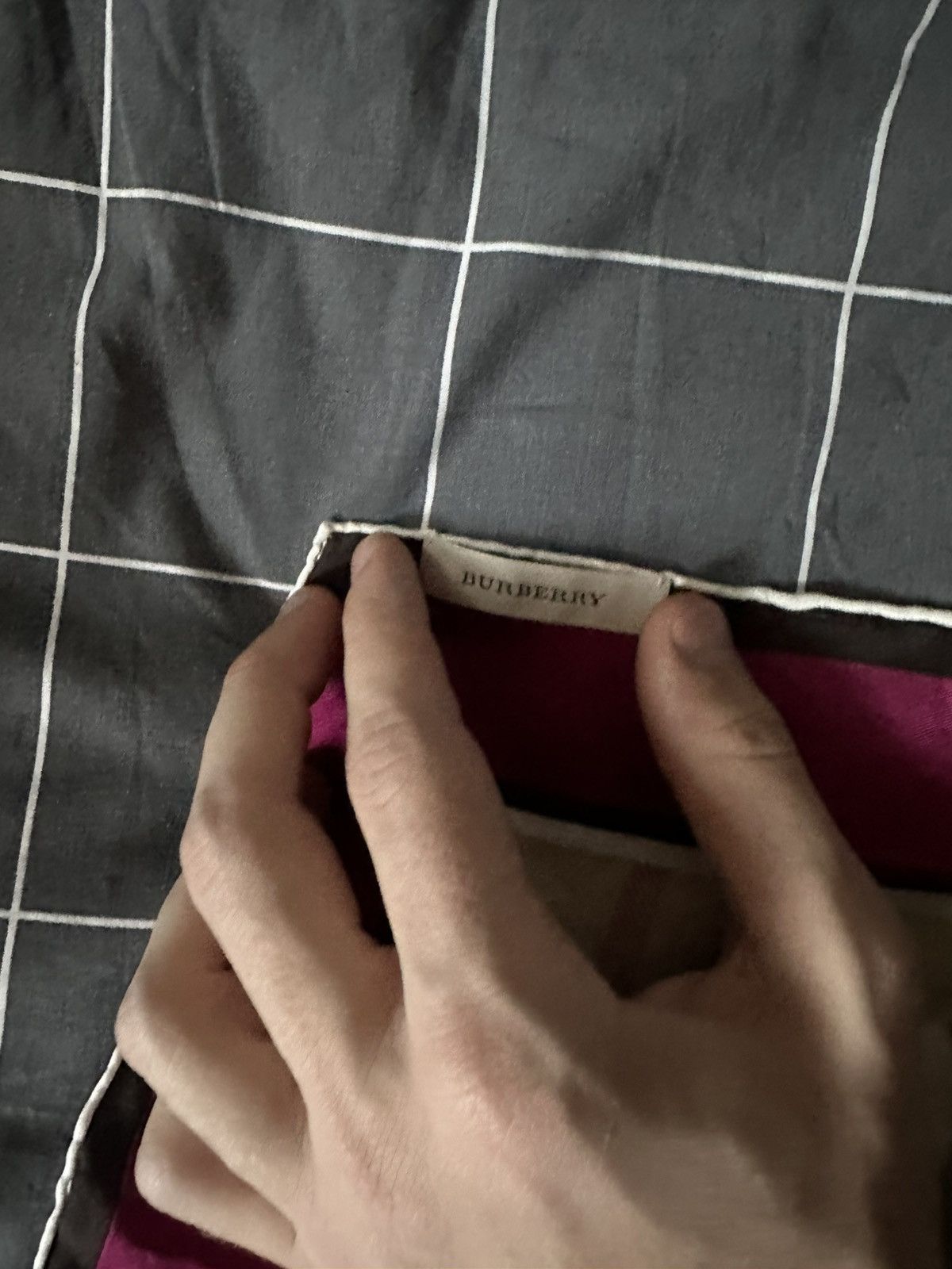 Burberry burberry vintage silk scarf Size ONE SIZE - 4 Thumbnail