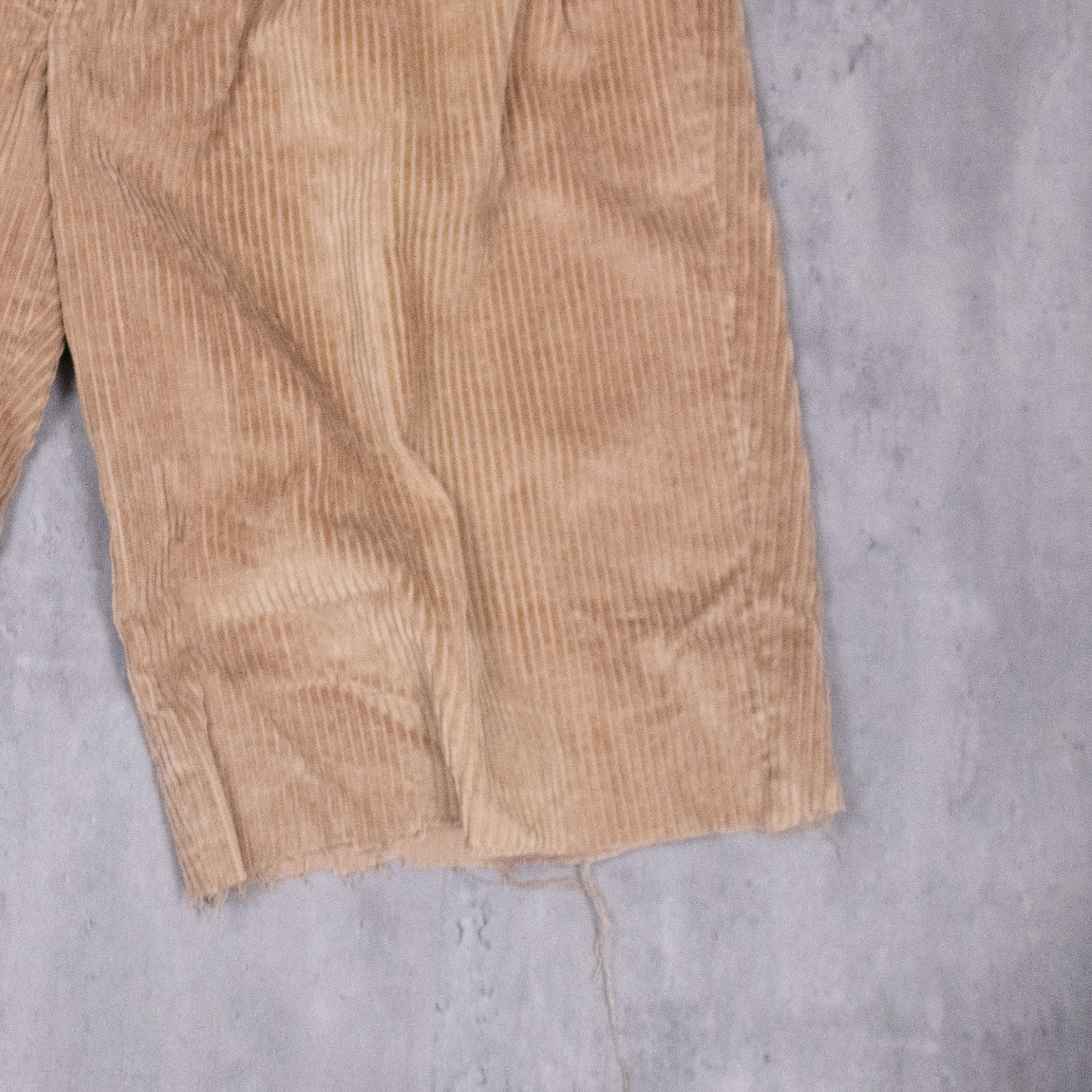 Vintage Vintage 1980’s Baggy Relax Fit Wide Legged Courodry Shorts Size US 38 / EU 54 - 4 Thumbnail