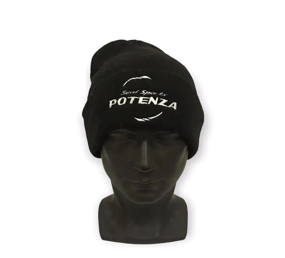 Japanese Brand × Vintage Potenza Beanie Hat Size ONE SIZE - 1 Thumbnail