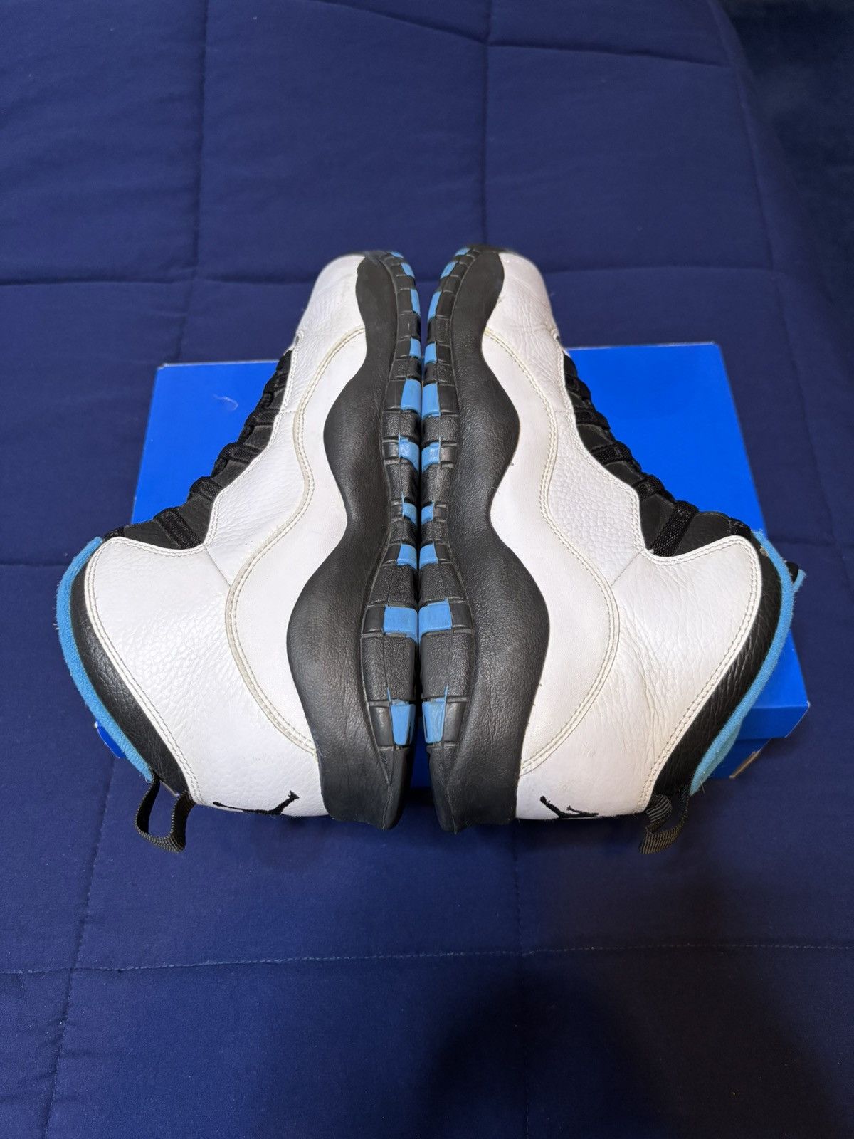Jordan Brand Jordan 10 Retro Powder Blue 2014 Size 10 Size US 10 / EU 43 - 3 Thumbnail