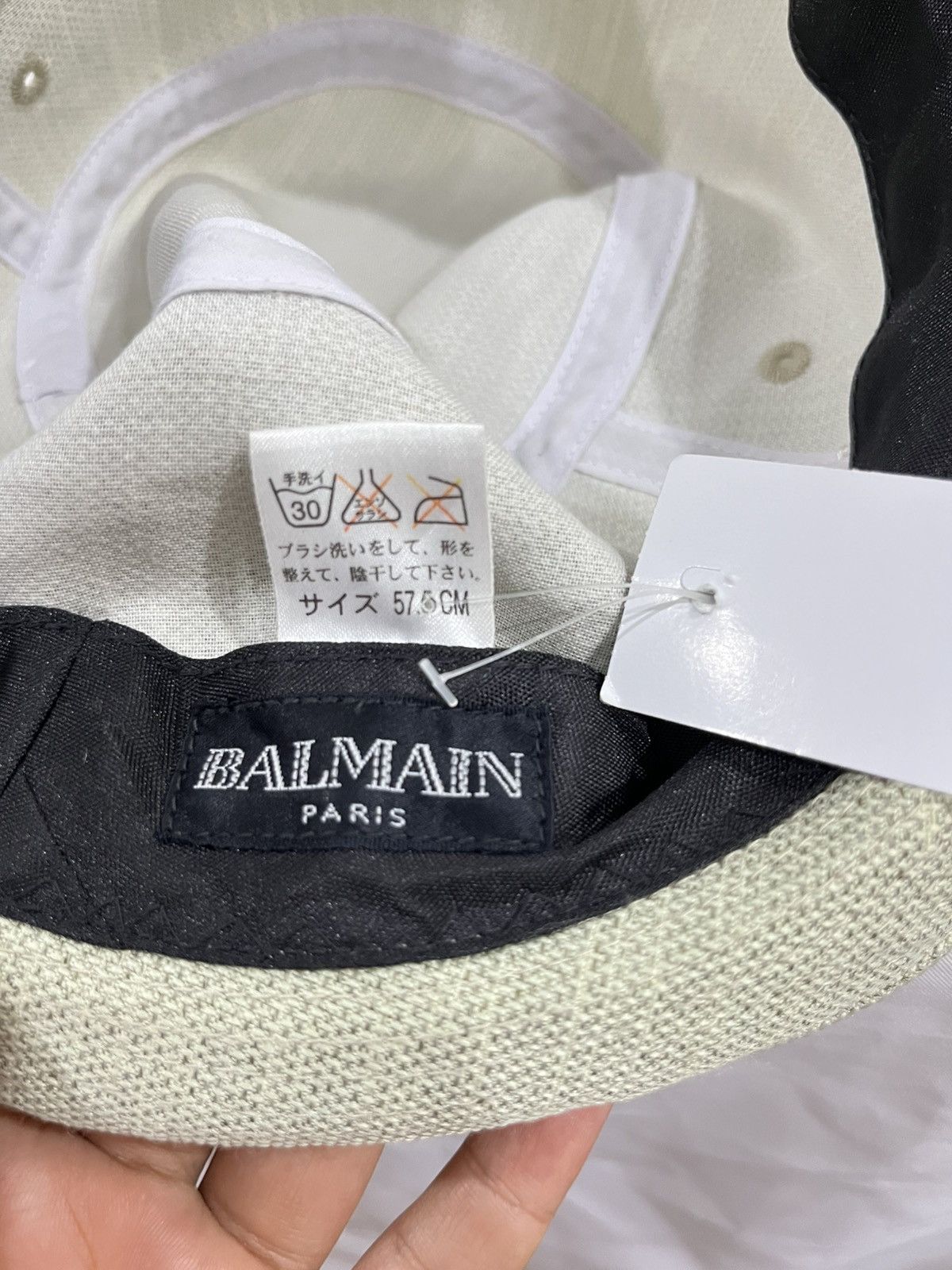 Balmain Balmain Paris Hat Size 57 cm Size ONE SIZE - 5 Thumbnail