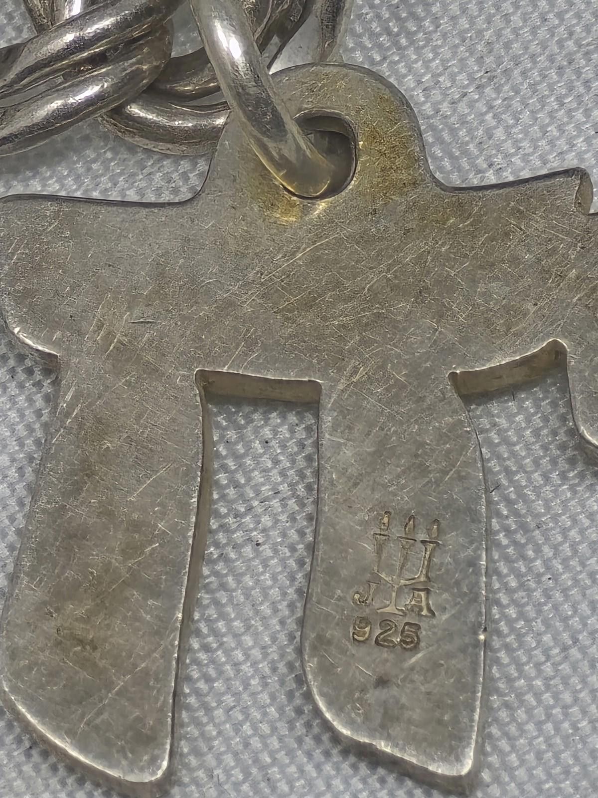 Other Vtg James Avery 925 Jewish Charm Bracelet Rare Retired Charm Size ONE SIZE - 7 Thumbnail