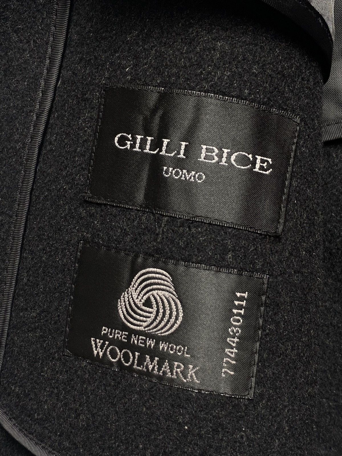 Japanese Brand Gilli Bice Uomo - Wool Hand Made Work Jacket Size US L / EU 52-54 / 3 - 11 Thumbnail