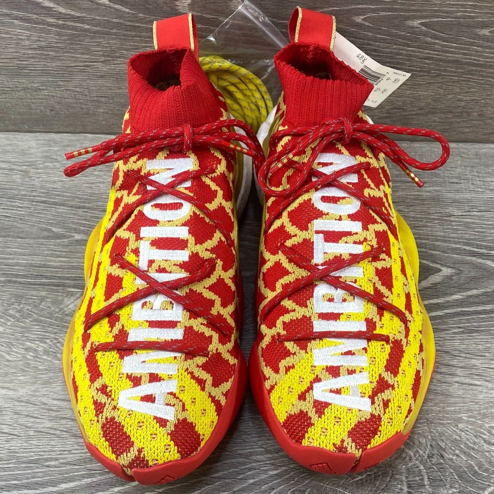 Adidas adidas Crazy BYW Pharrell Chinese Lunar New Year CNY EE8688 Red Gold Yellow SZ 7 Size US 7 / EU 40 - 3 Thumbnail