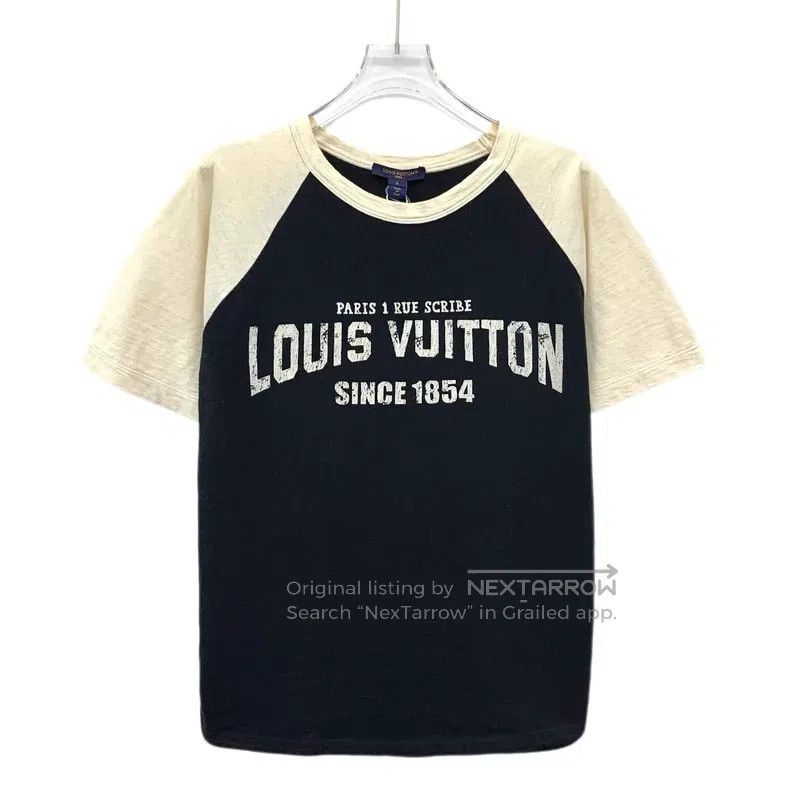 Louis Vuitton Louis Vuitton 25 color-block logo monogrammed cotton crewn Size US S / EU 44-46 / 1 - 1 Thumbnail