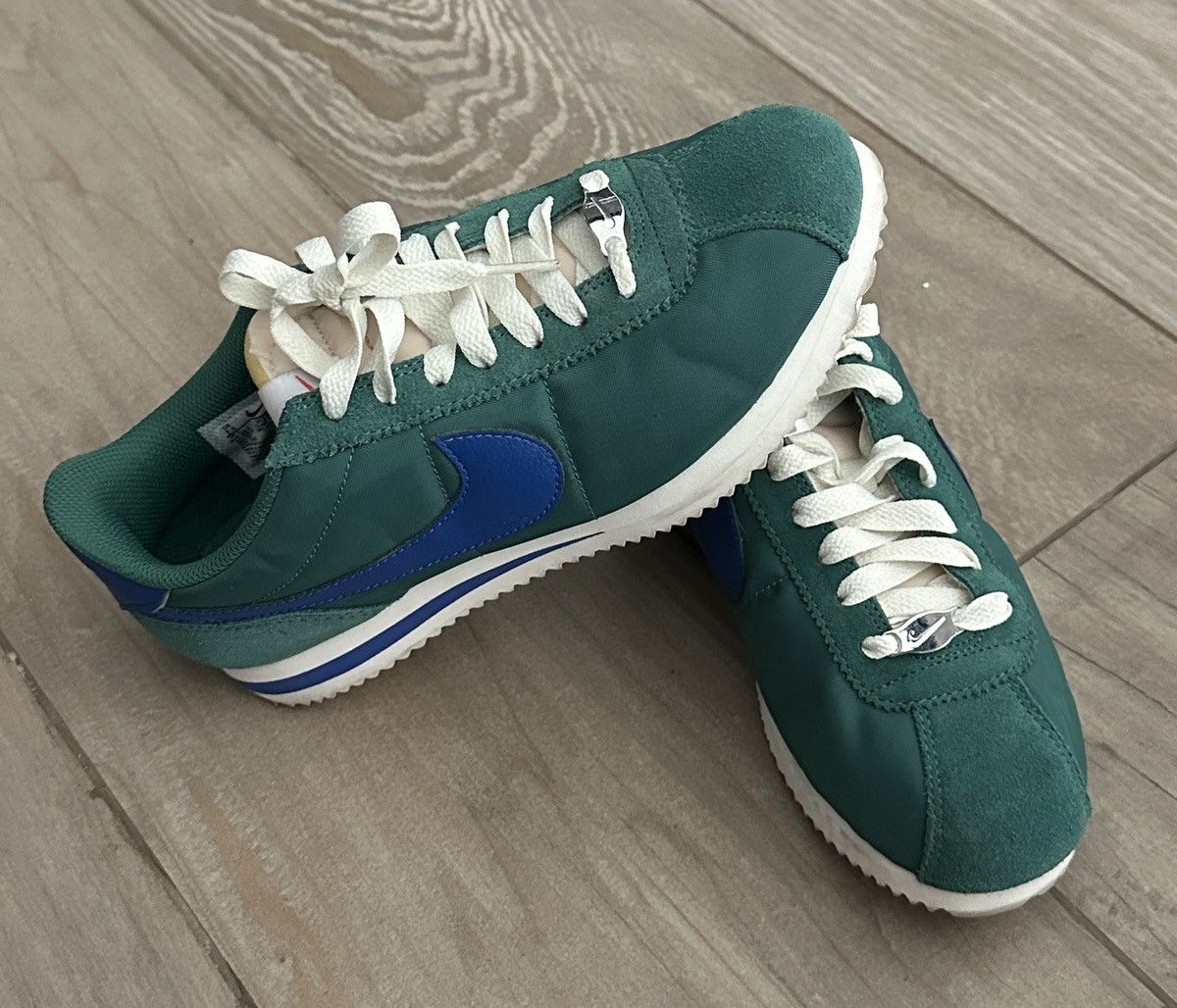 Nike Nike Cortez Nylon (Green/Blue) Size US 7.5 / IT 37.5 - 1 Thumbnail