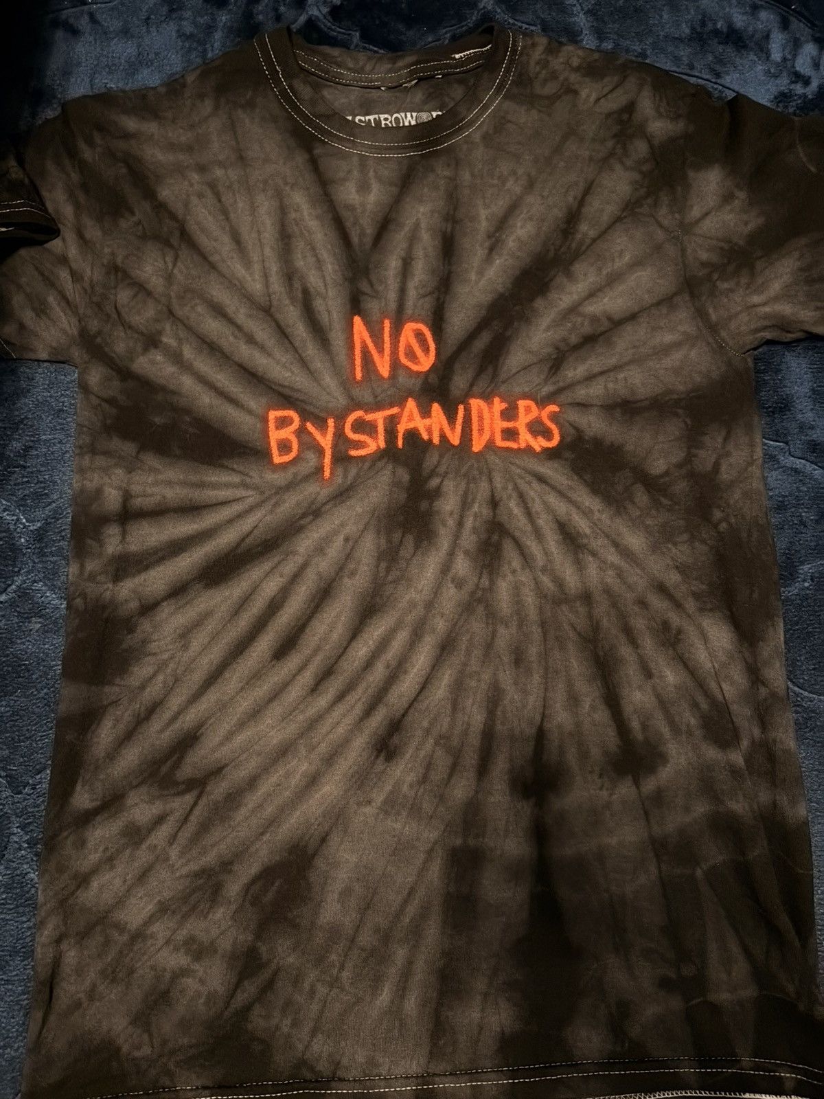 Travis Scott TRAVIS SCOTT NO BYSTANDERS TIE DYE SHIRT Size US S / EU 44-46 / 1 - 1 Thumbnail