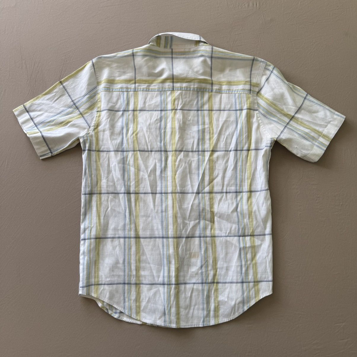 Other Vintage Casual Country Cotton Blend Plaid Shirt Size US M / EU 48-50 / 2 - 2 Thumbnail
