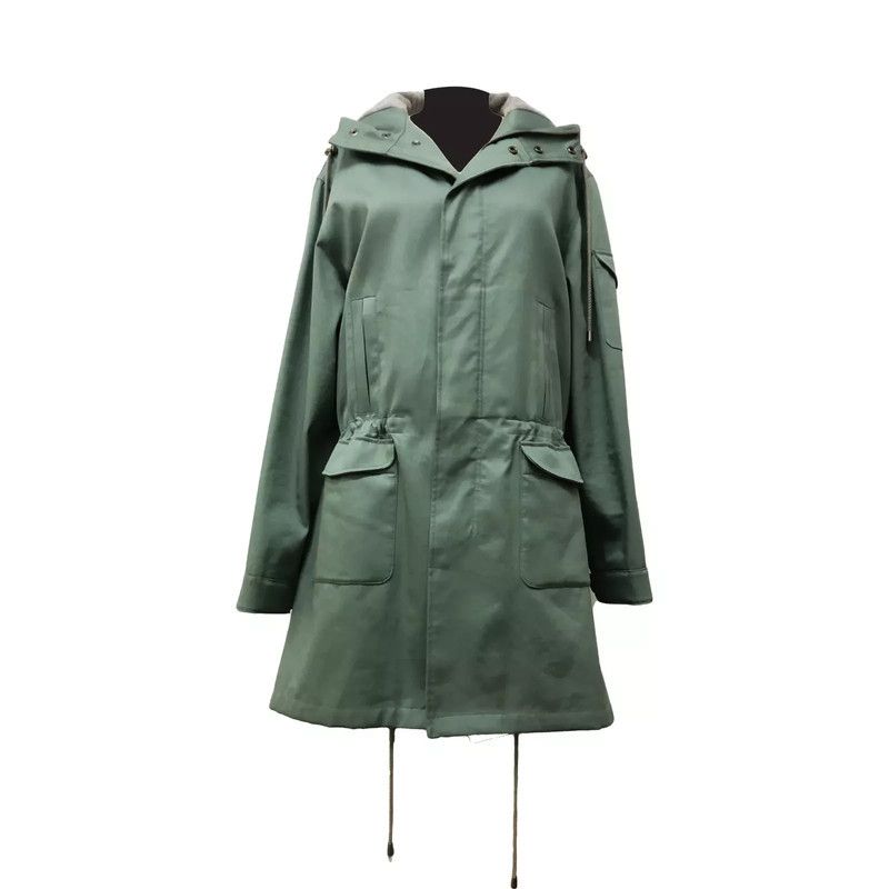 Other Green coat with hood and utility pockets Size US M / EU 48-50 / 2 - 1 Thumbnail