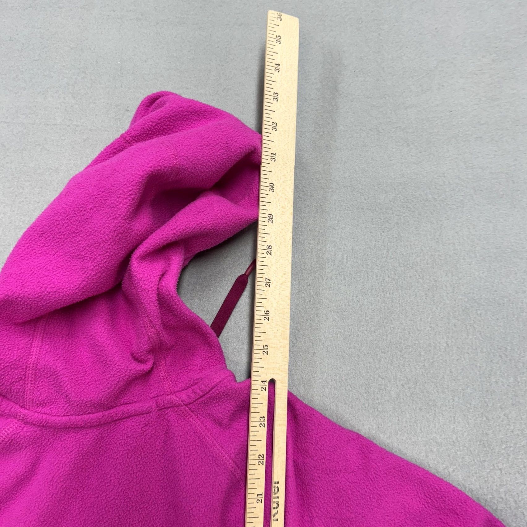The North Face The North Face Jacket Womens Large Pink Fleece Full Zip Hooded Outdoor Size L / US 10 / IT 46 - 6 Thumbnail