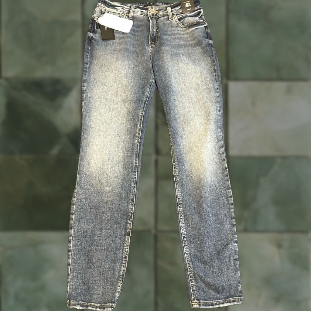 Silver Jeans Co. Silver Jeans Women's High Rise Skinny Leg Denim Jeans Blue Sz 28 Curvy Fit Size 28" / US 6 / IT 42 - 1 Thumbnail