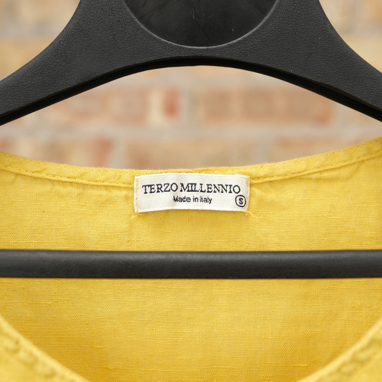 Other Terzo Millennio - Made in Italy - Women's Linen Top - Small Size S / US 4 / IT 40 - 2 Thumbnail
