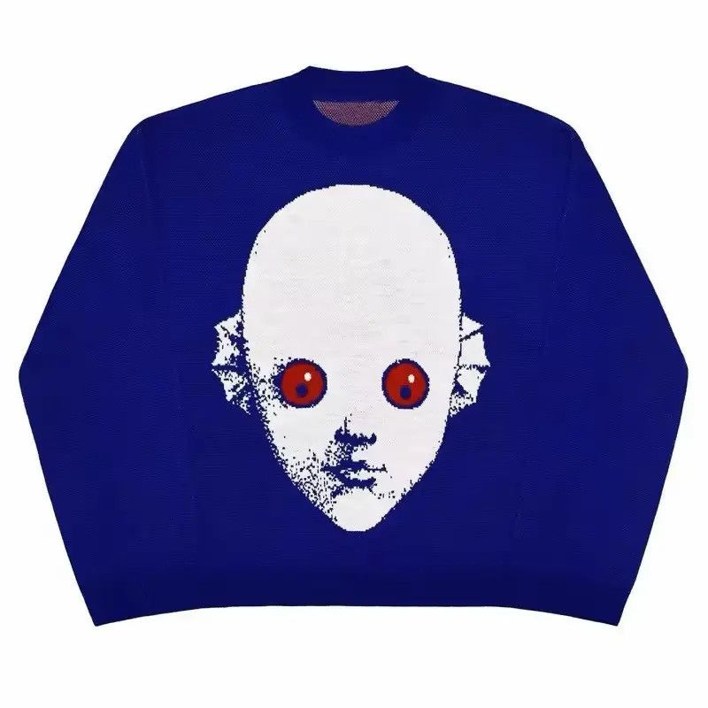 Japanese Brand Knitted Sweater Cartoon Size US M / EU 48-50 / 2 - 4 Thumbnail