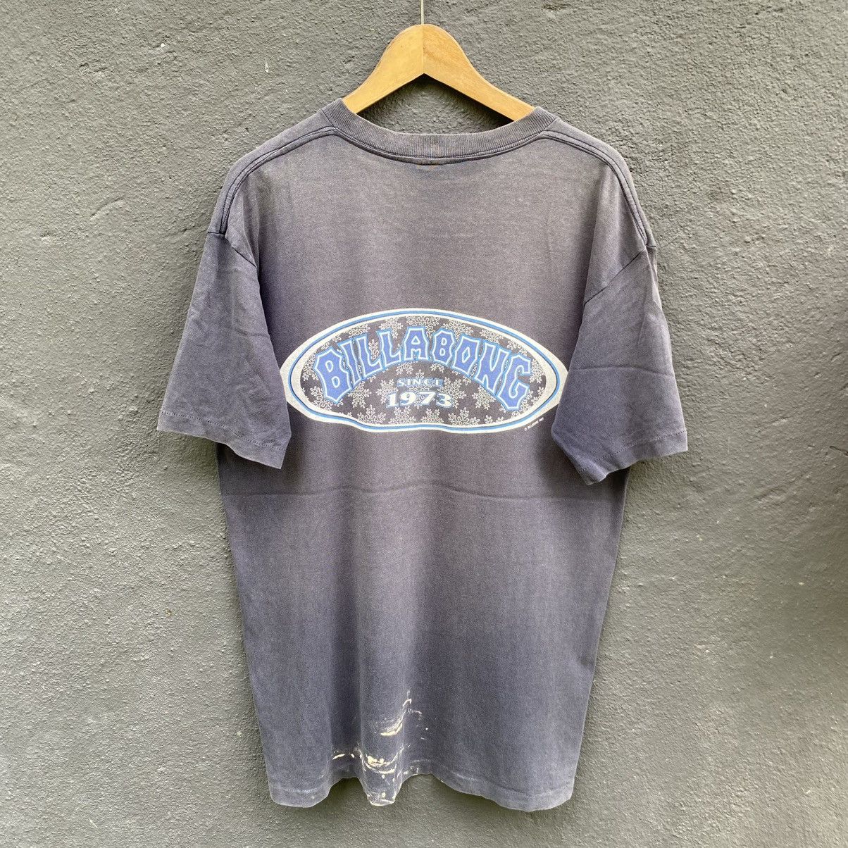 Billabong Thrashed Faded 90s Billabong Surfing Brand Tee Size US L / EU 52-54 / 3 - 1 Thumbnail
