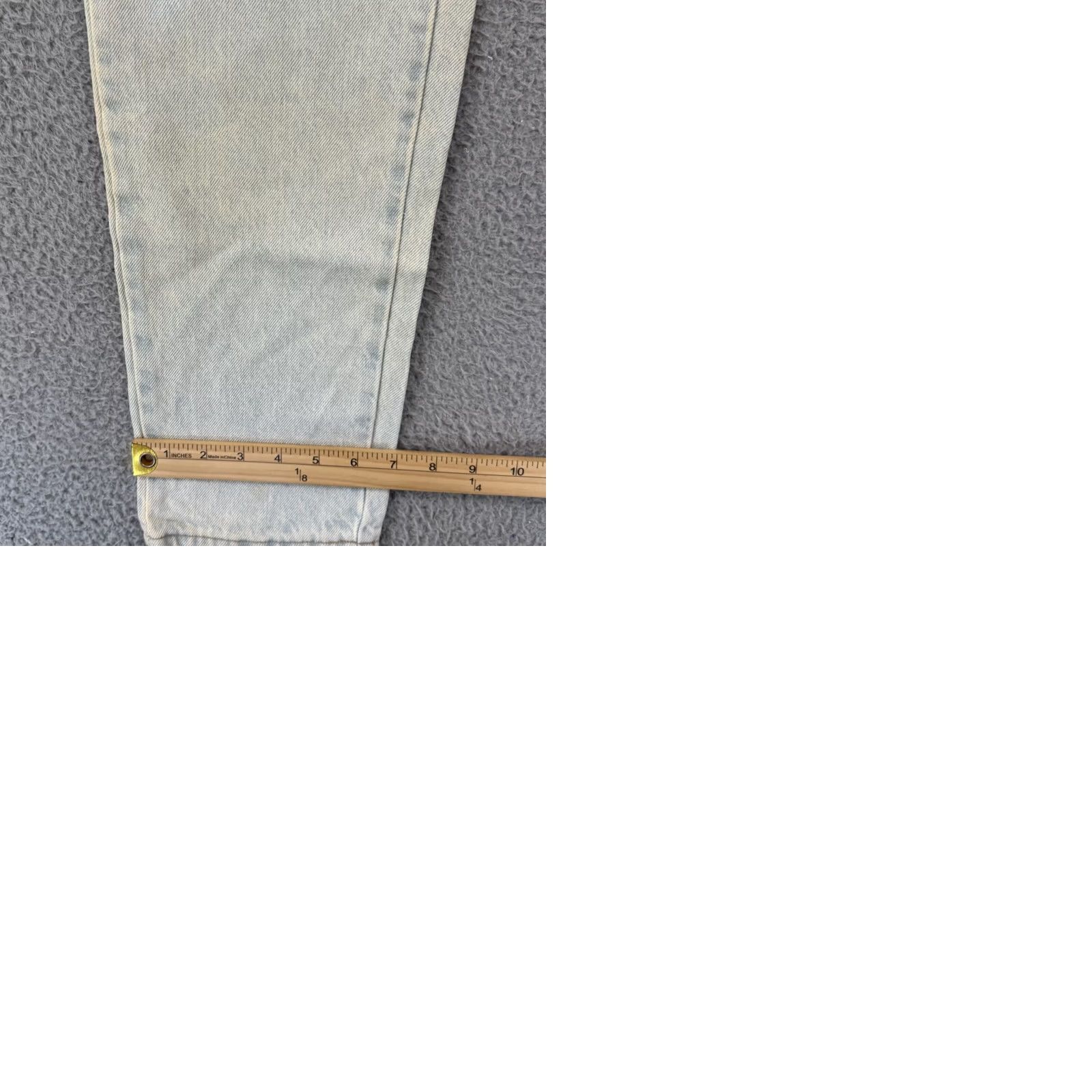 Express VINTAGE Express Jeans Womens 90s Tapered High Rise Denim 30x32 NWT 11/12 Blue 100% Cotton Womens Jeans Size 34" / US 12 / IT 48 - 9 Thumbnail