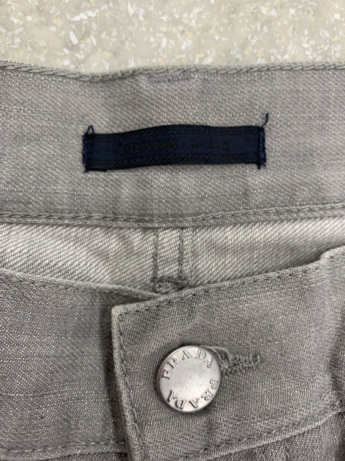 Prada Prada Dyed Tapered Fit Jeans Size 31 Size US 31 - 4 Thumbnail