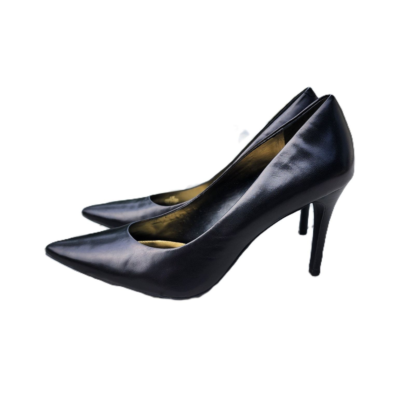 Lauren Ralph Lauren Lauren Ralph Lauren Alani Black Leather Stiletto Heels 9.5 Size US 9.5 / IT 39.5 - 10 Thumbnail