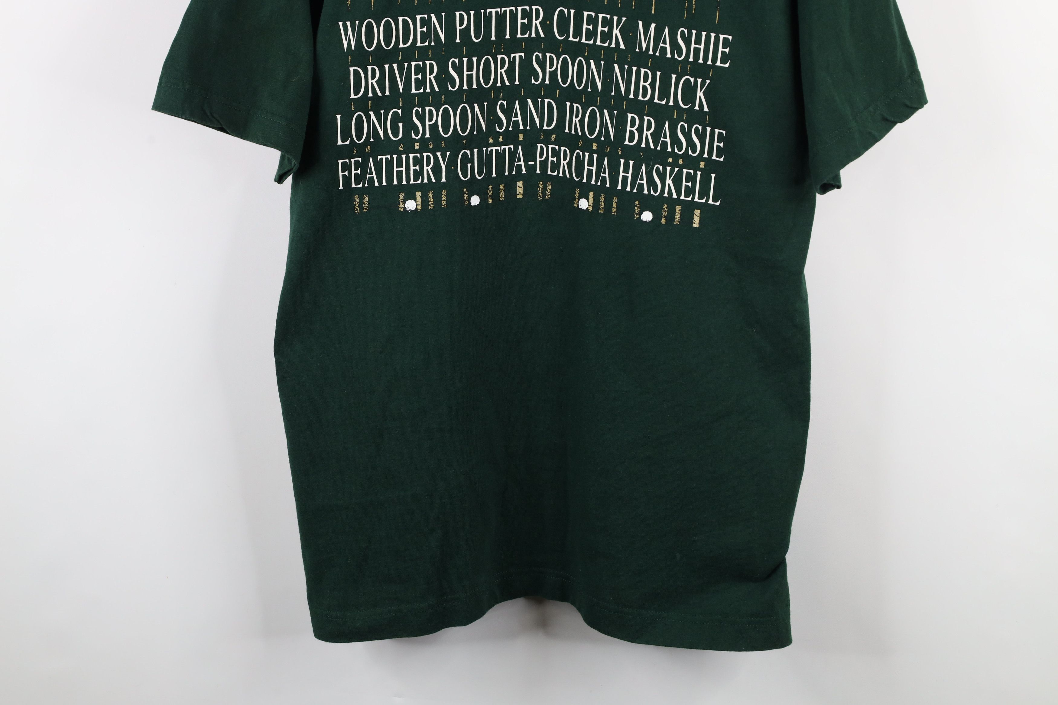 Vintage Vintage 90s Streetwear Heavyweight Wooden Putter T-Shirt USA Size US XL / EU 56 / 4 - 3 Thumbnail