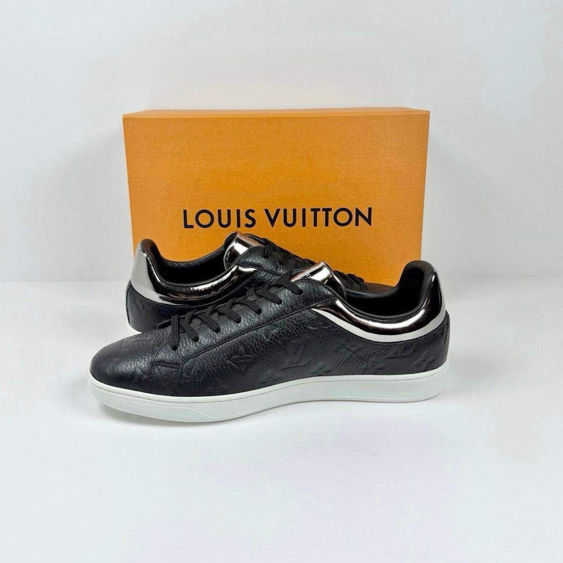 Louis Vuitton Size 8LV/9US - Louis Vuitton Luxembourg Black NEW Size US 9 / IT 39 - 7 Thumbnail